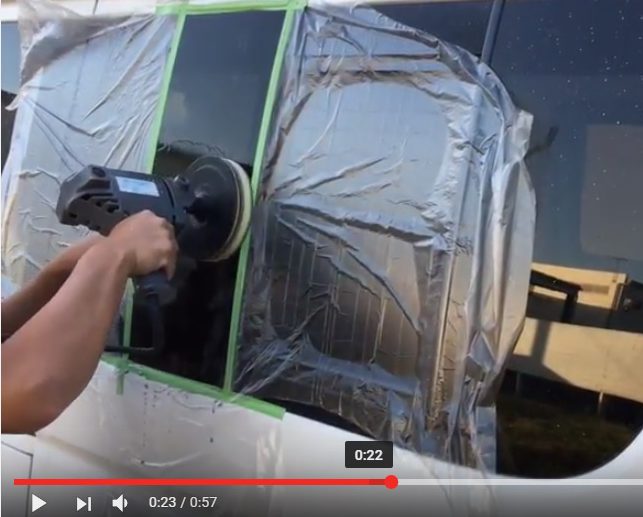 ガラスの水アカ取りの動画を追加しました